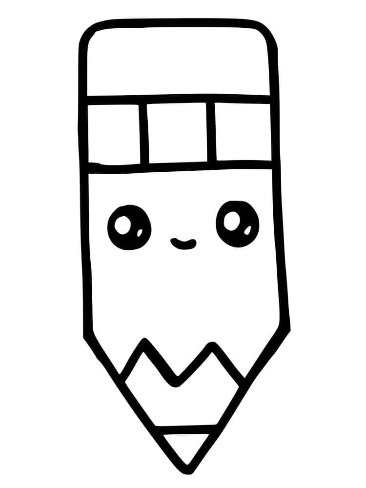 Matitina Kawaii da colorare