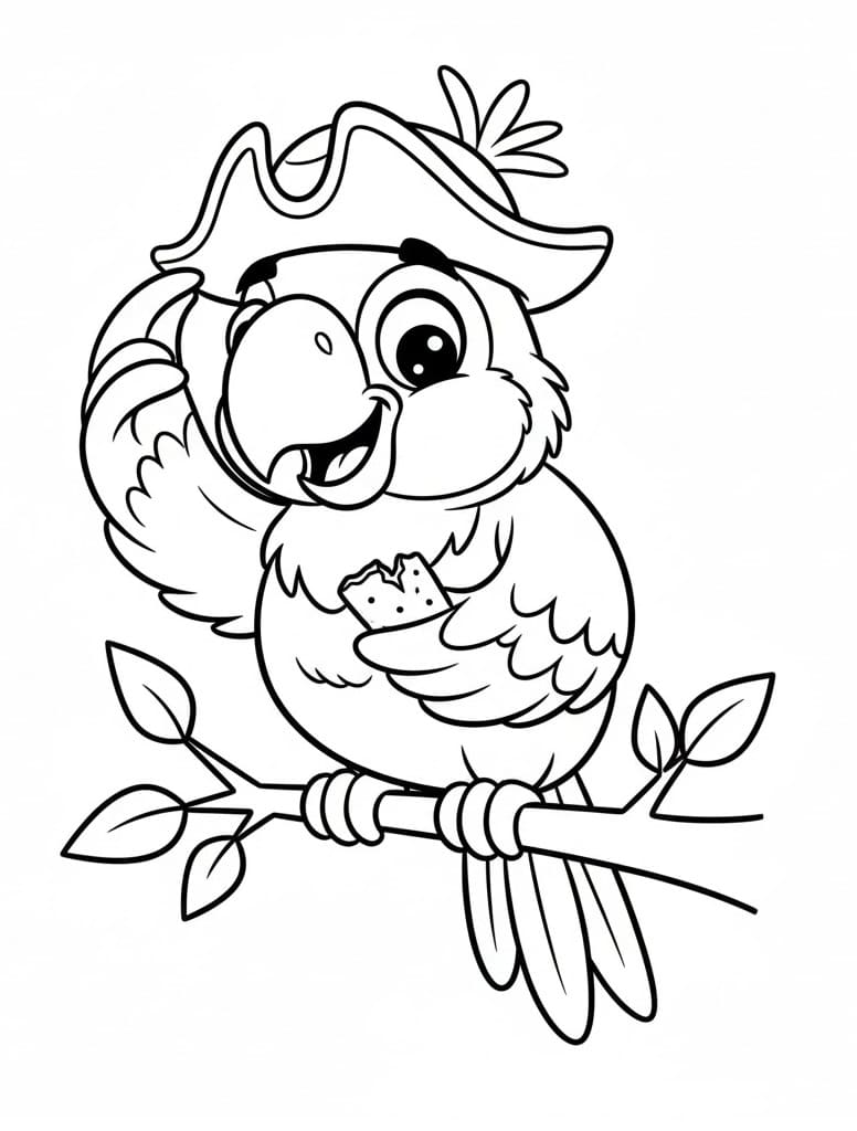 Pappagalli da colorare