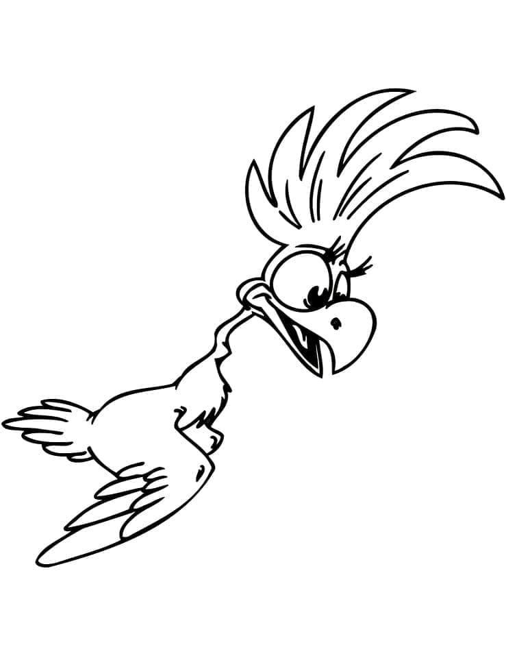 Pappagallo per Bimbi di 5 Anni da colorare