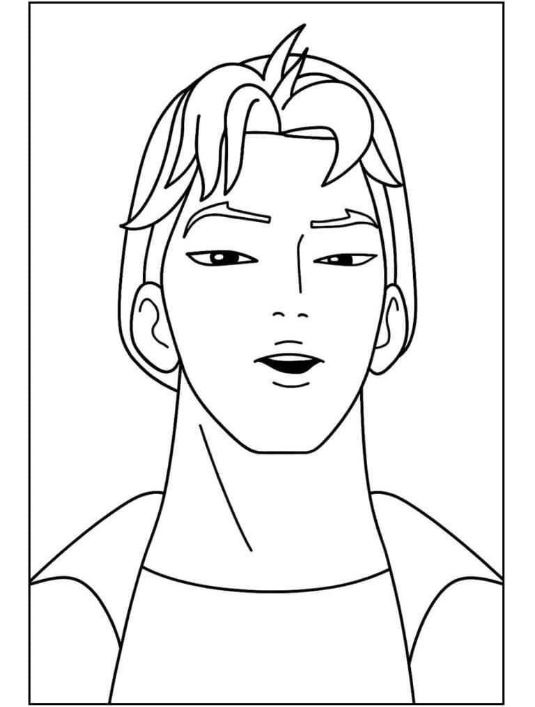 Saja Boys Animati da colorare