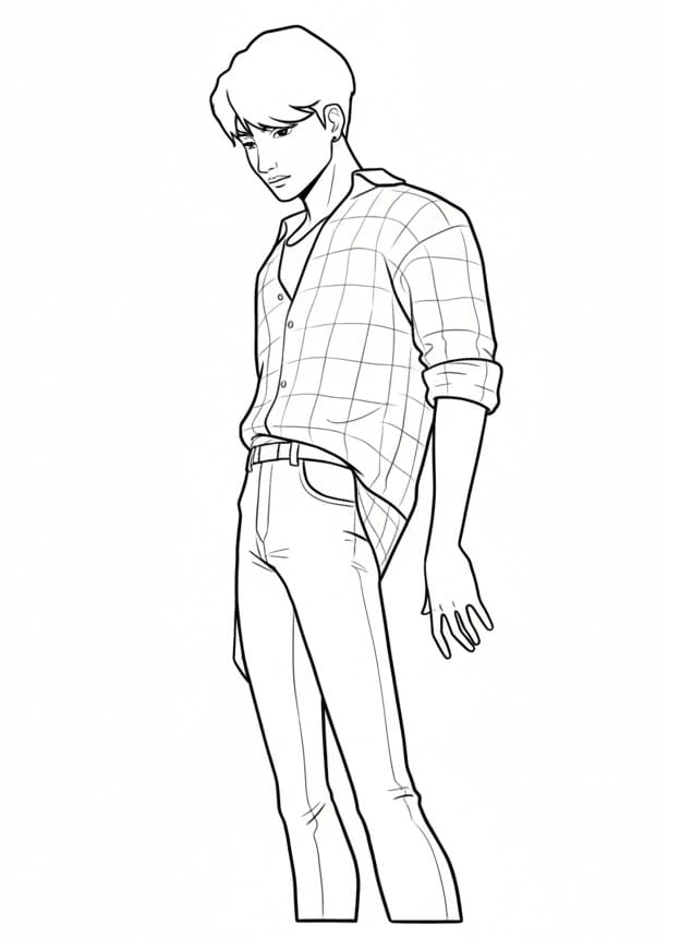 Saja Boys Fantastici da colorare