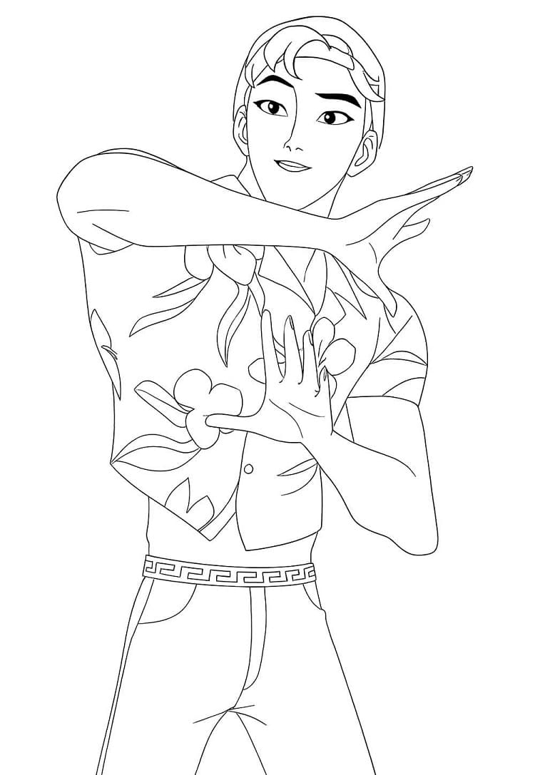 Saja Boys Gratuiti da colorare