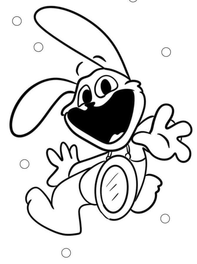 Smiling Critters Immagine Gratis da colorare