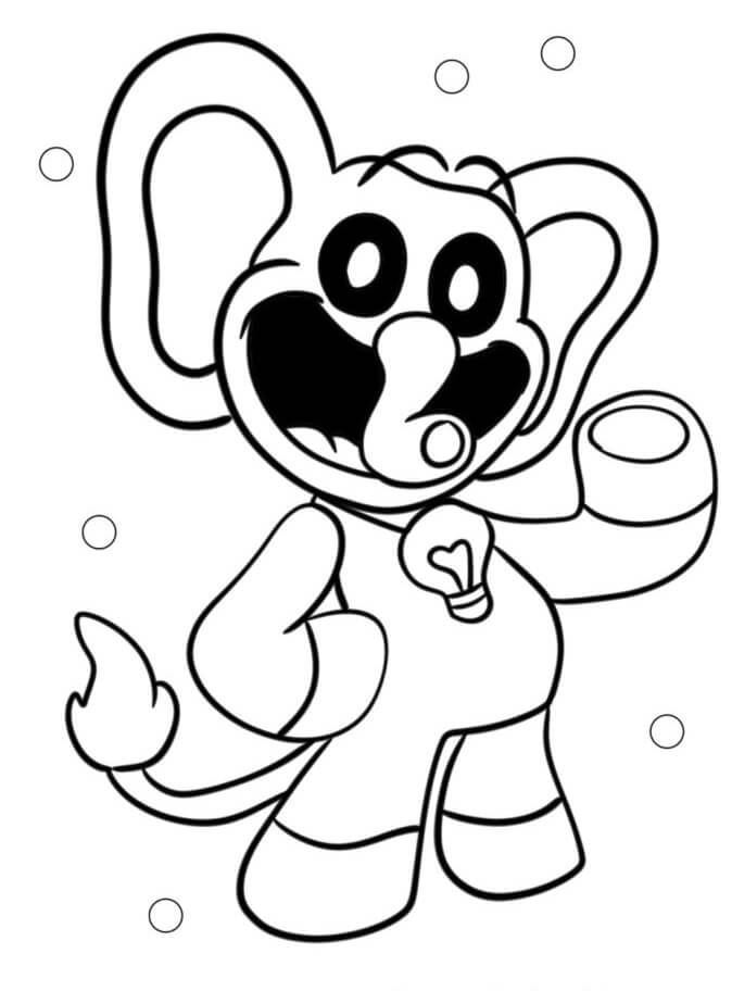 Smiling Critters per Bimbi di 3 Anni da colorare