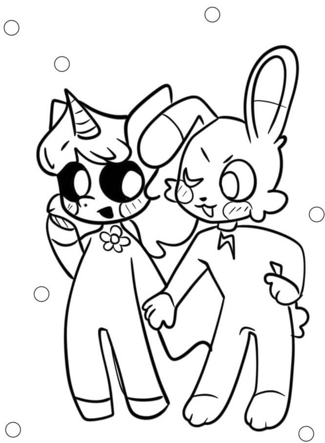 Smiling Critters per Bimbi di 6 Anni da colorare