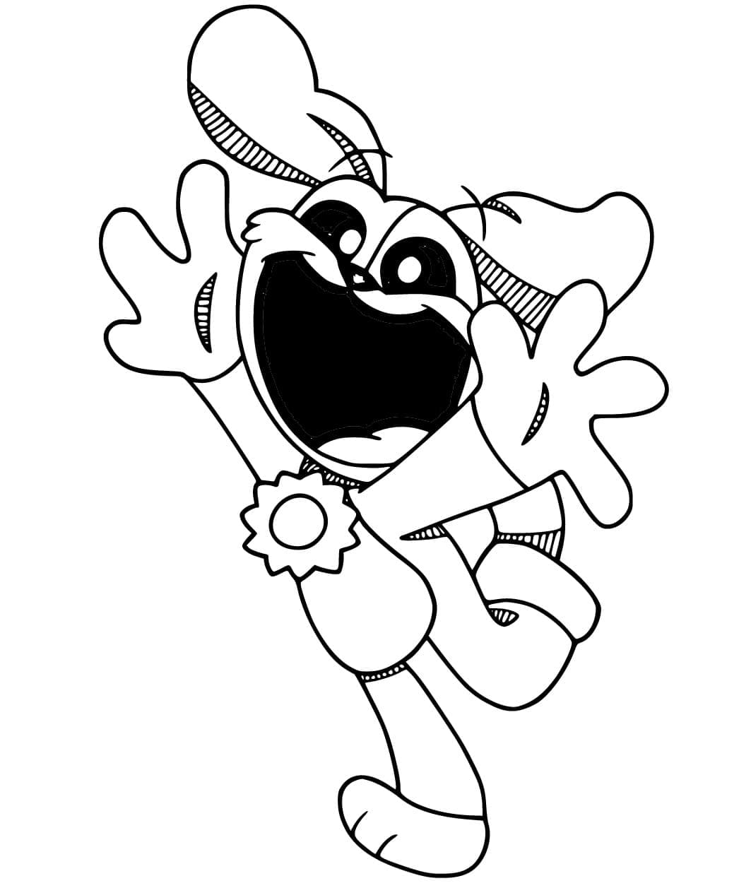 Stampa Smiling Critters da colorare