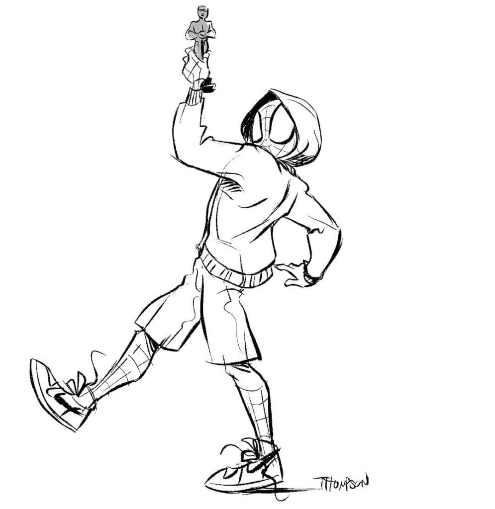 Stampabile Gratis Miles Morales da colorare