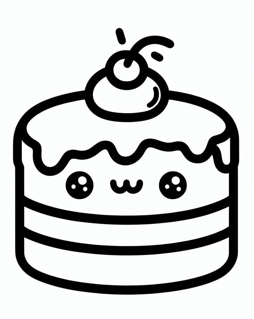 Torta (2) da colorare