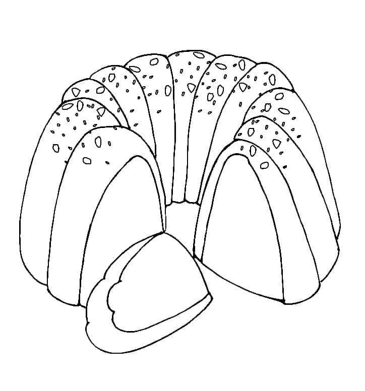 Torta Gratis per Bambini da colorare