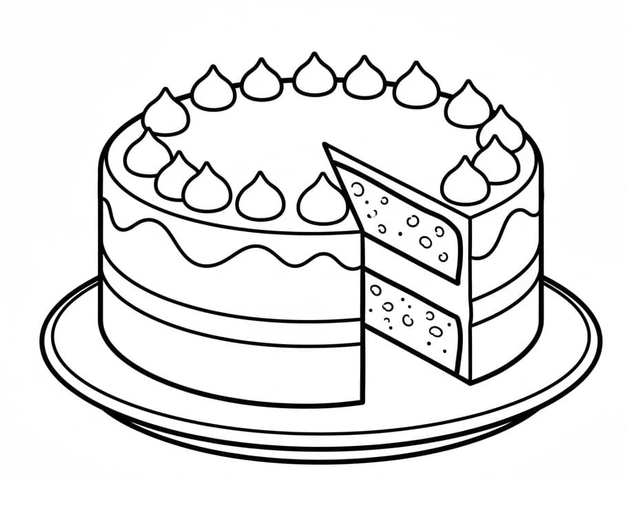 Torte da colorare