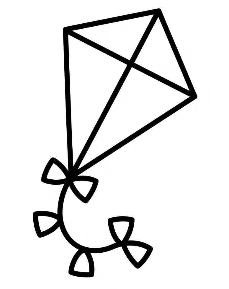 Un Aquilone Dolcissimo da colorare