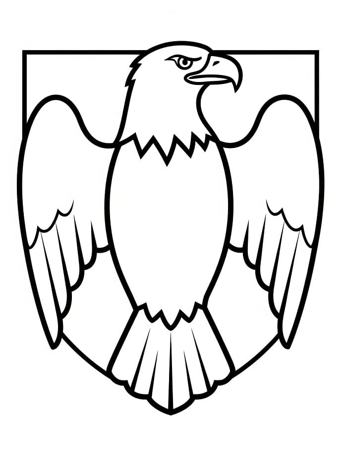 Un’Aquila da colorare