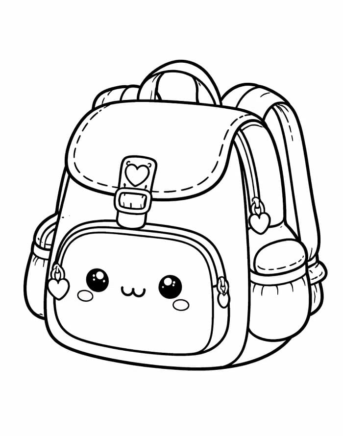 Uno Zaino Dolcissimo da colorare