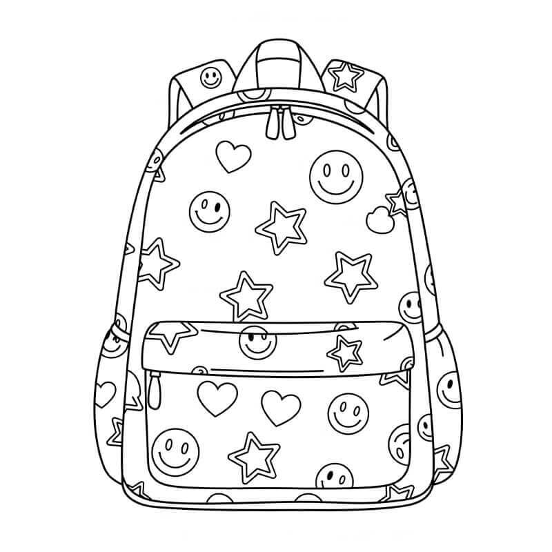 Zaino (1) da colorare