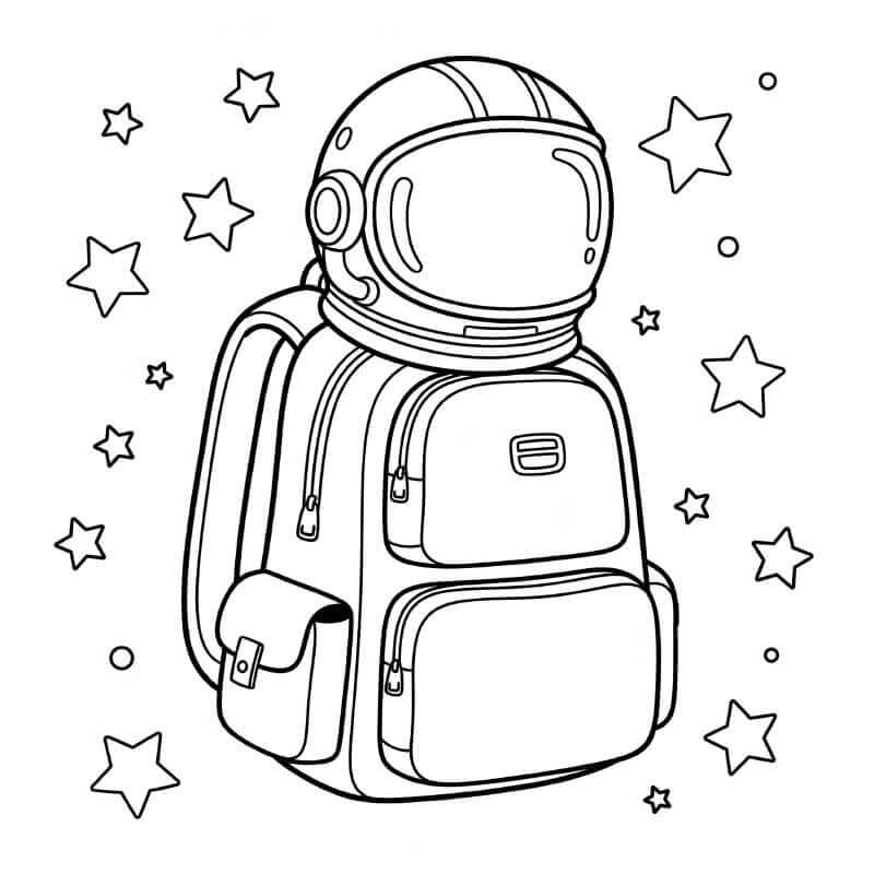 Zaino (5) da colorare