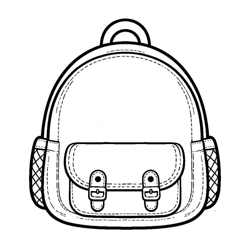 Zaino Adorabile da colorare