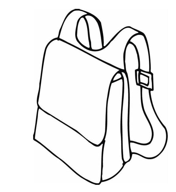Zaino Gratis per Bambini da colorare
