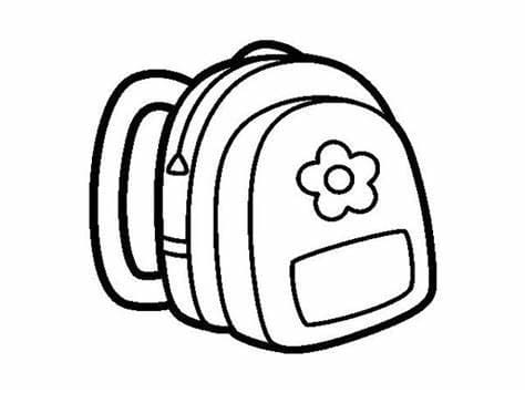 Zaino Grazioso da colorare