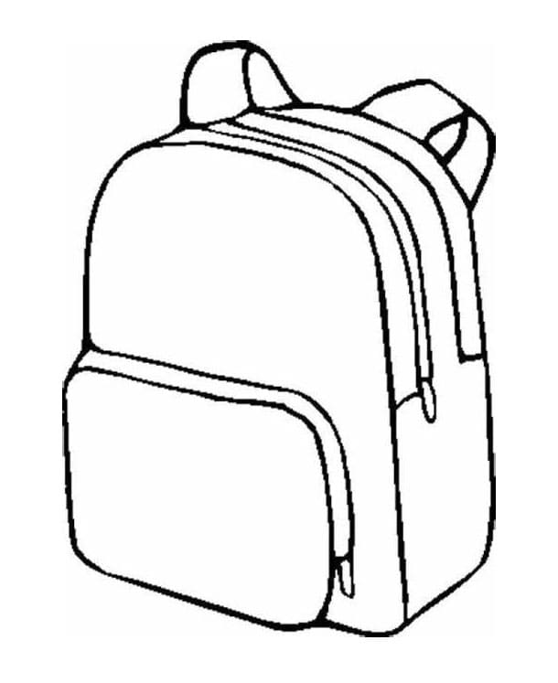 Zaino Stampabile per Piccoli da colorare