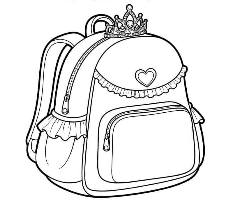 Zaino per Bimbi di 1 Anno da colorare