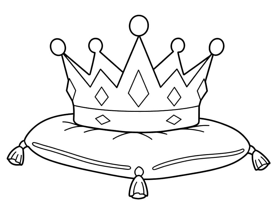 Corona Gratis per Bambini da colorare