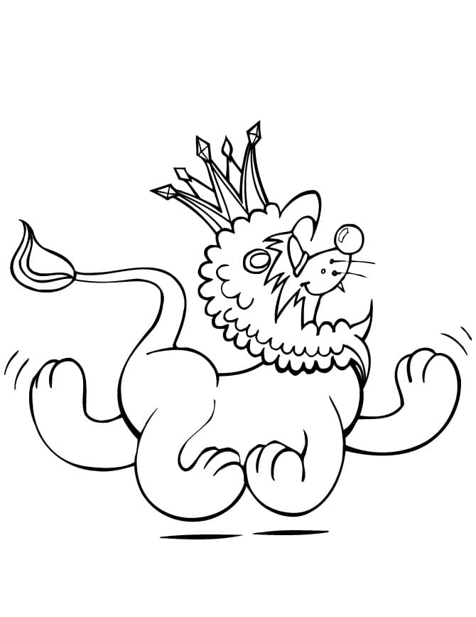 Corona Immagine Stampabile da colorare