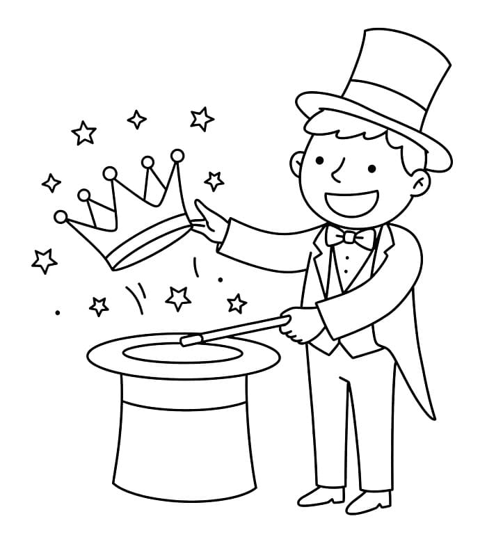 Corona Stampabile da colorare