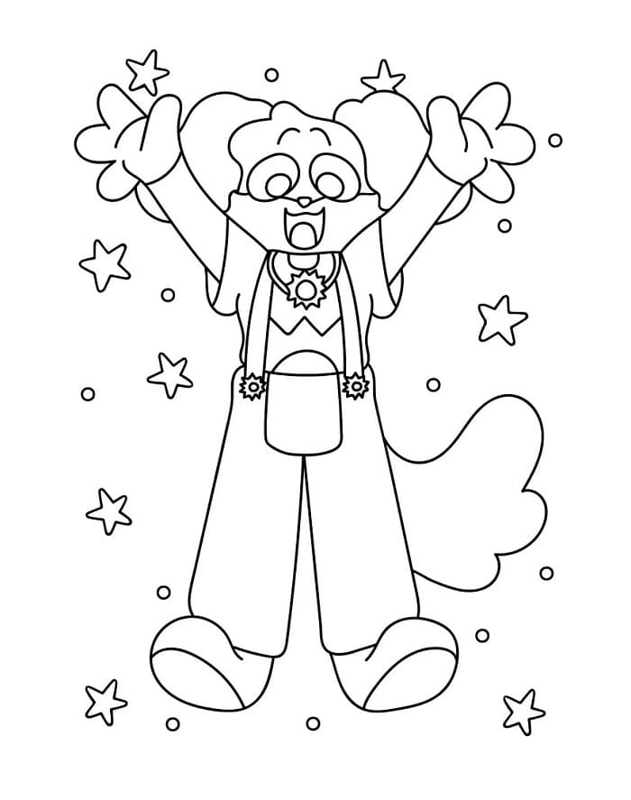 Dogday Poppy Playtime da colorare