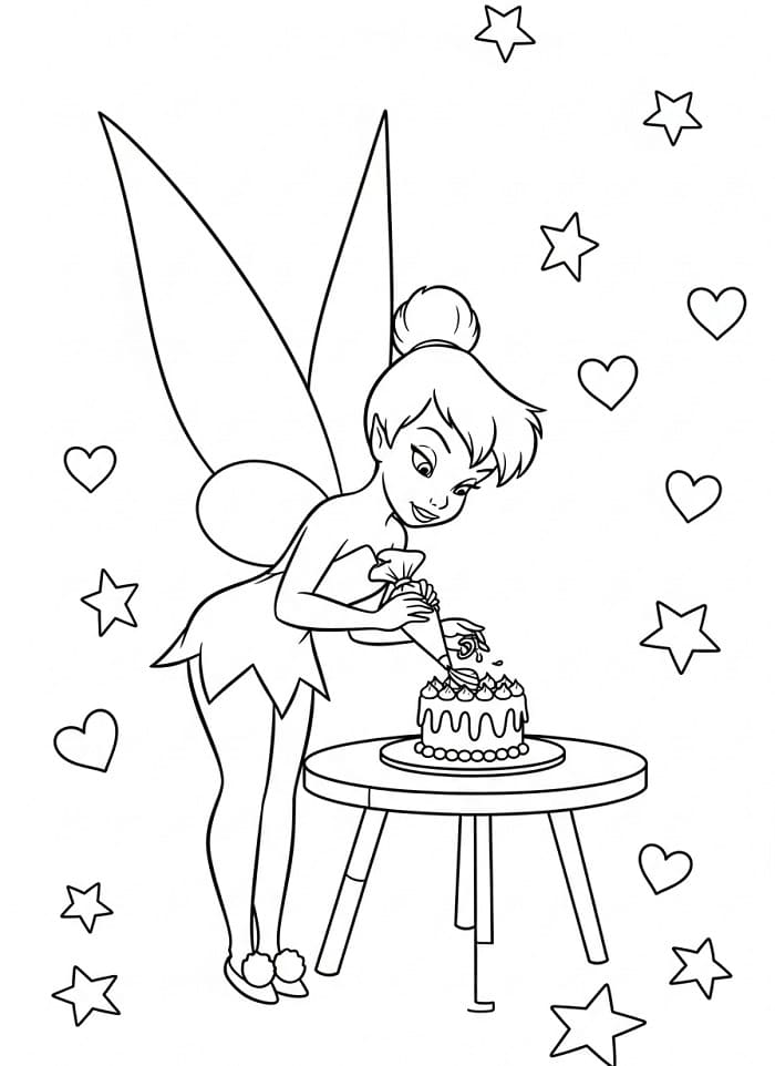 Fata Trilli Disney da colorare