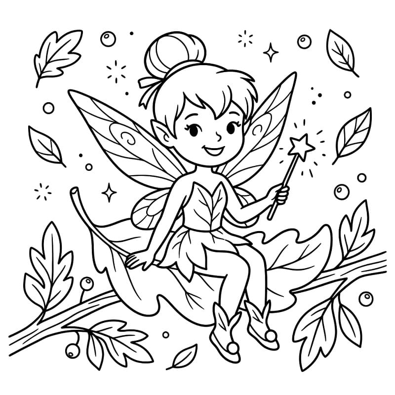 Fata Trilli da colorare