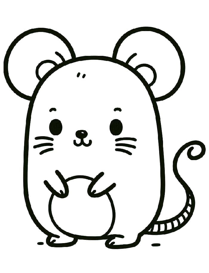 Gratis Topo Stampabile da colorare