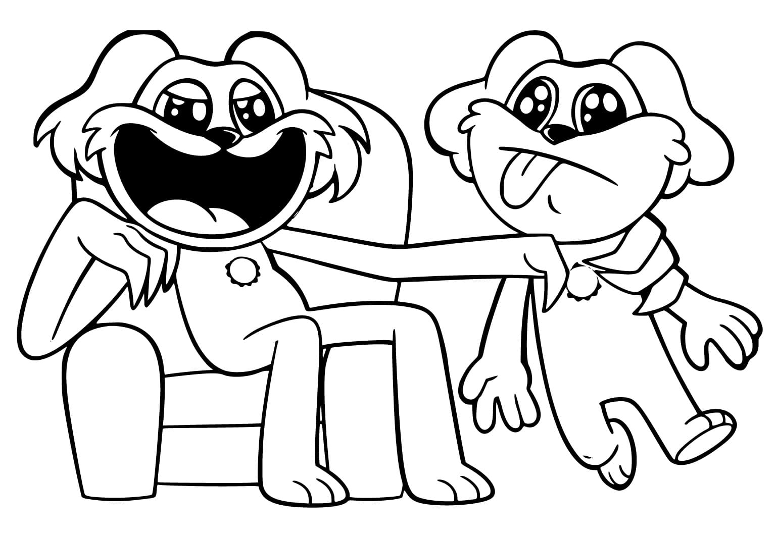 Immagine Stampabile Dogday da colorare