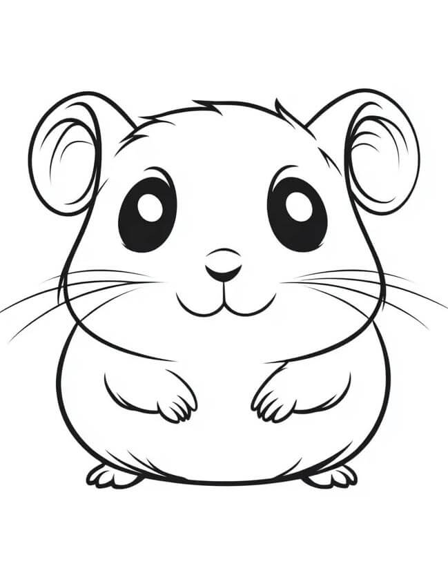 Immagine Stampabile Topo da colorare