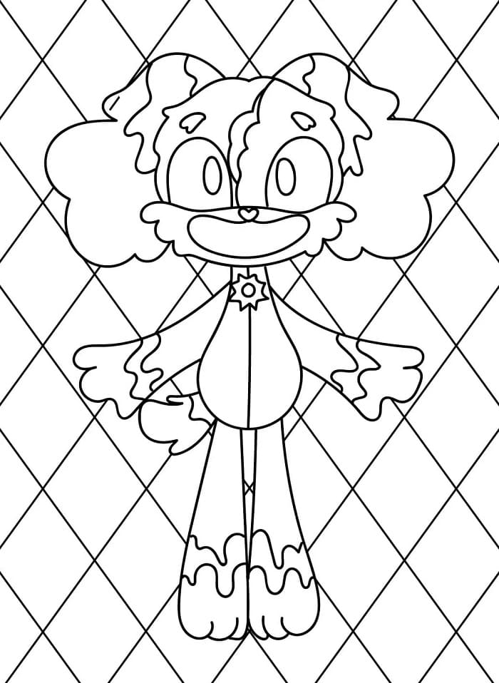 Smiling Critters Dogday da colorare