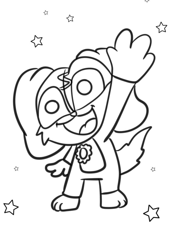 Stampa Dogday da colorare