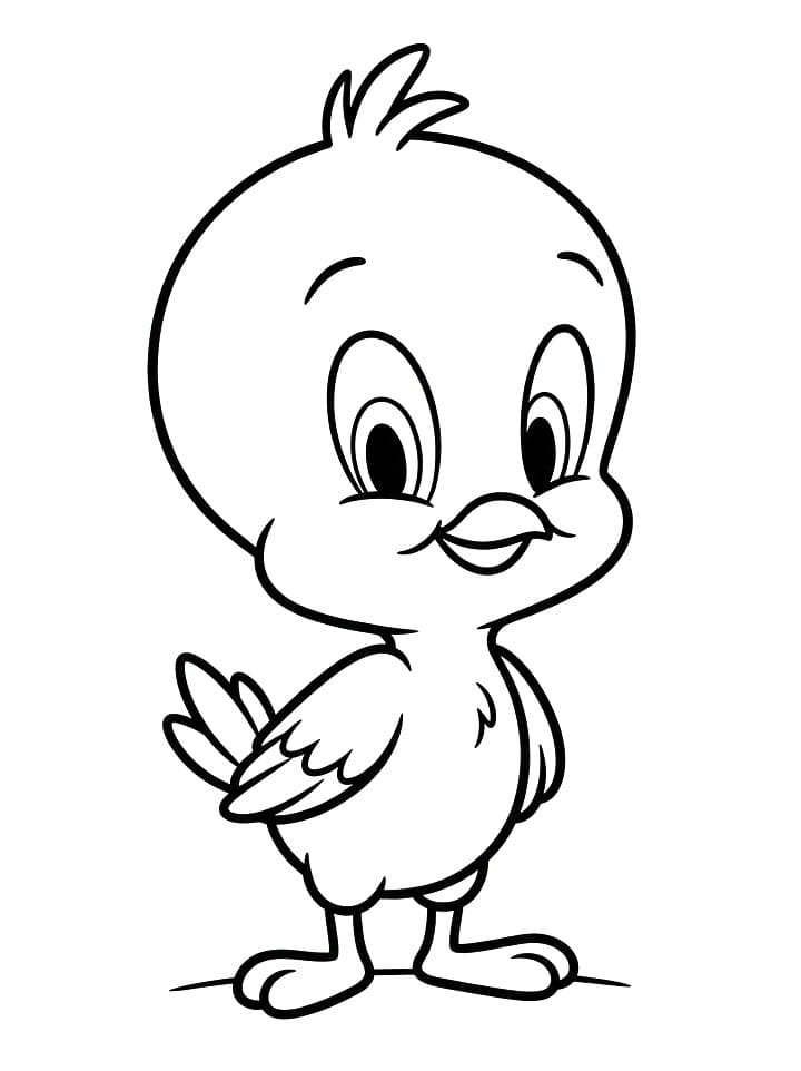 Titti Elegante da colorare