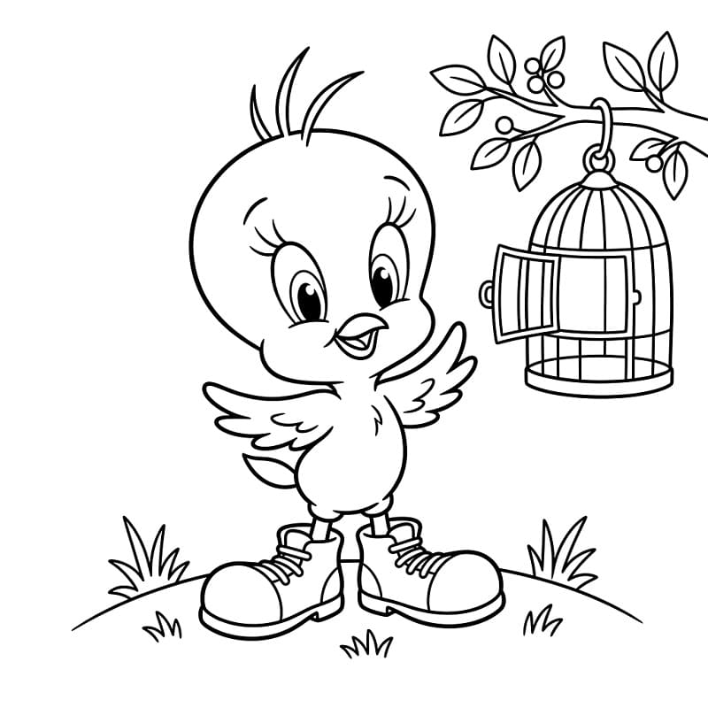 Titti Graziosa da colorare