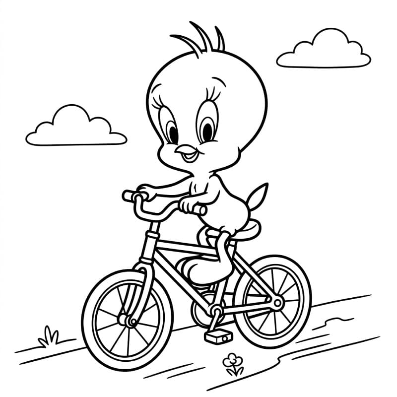 Titti Semplice da colorare