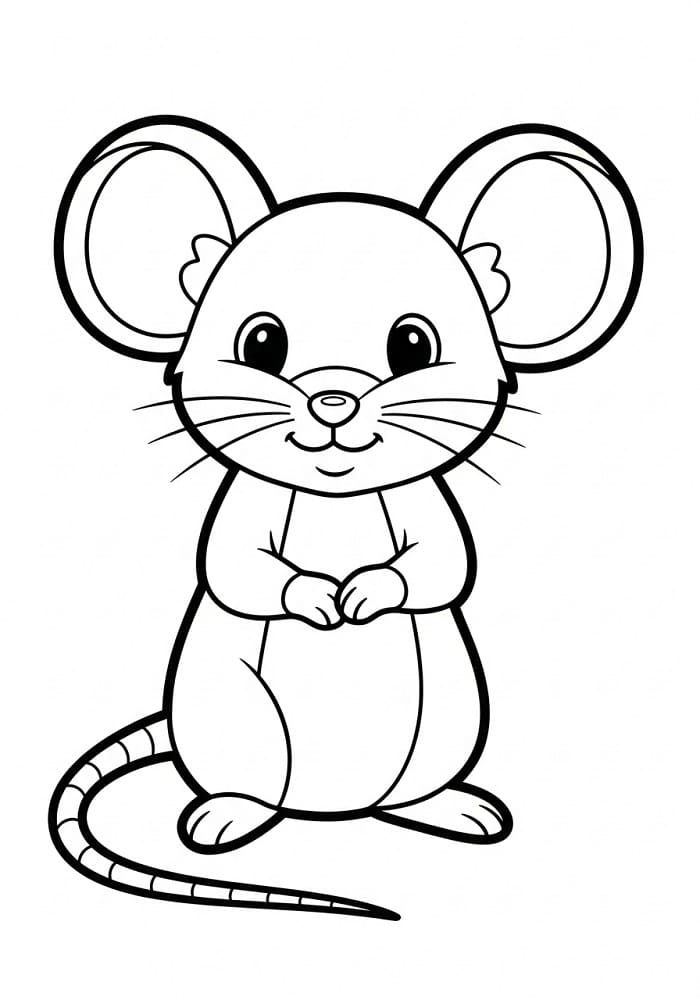 Topo Tenerissimo da colorare