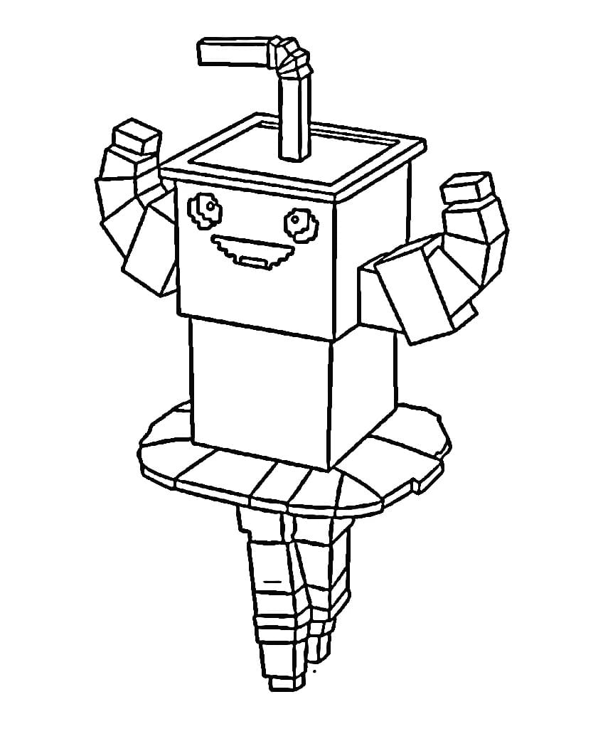 Ballerino Lololo Steal a Brainrot da colorare