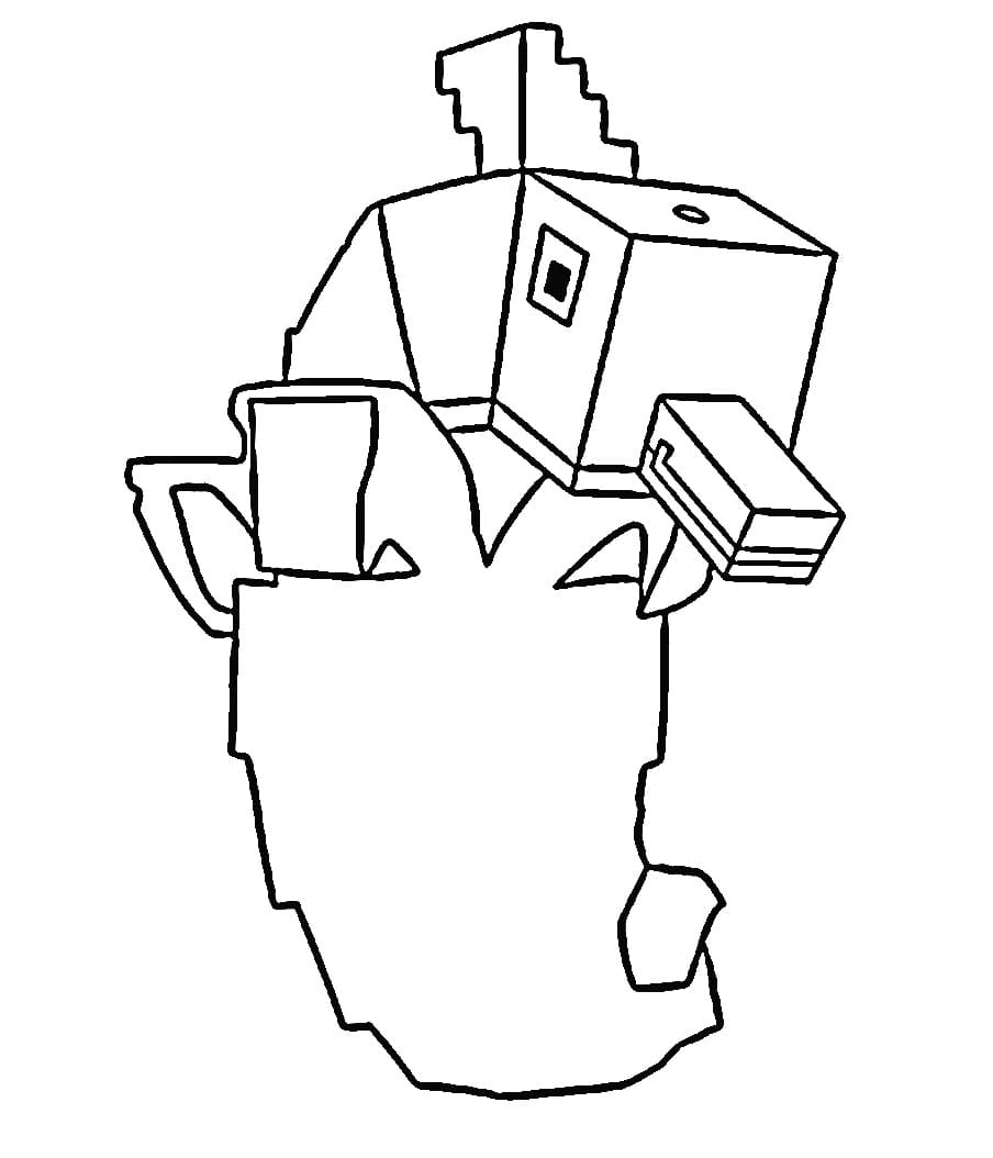 Bananita Dolphinita Steal a Brainrot da colorare