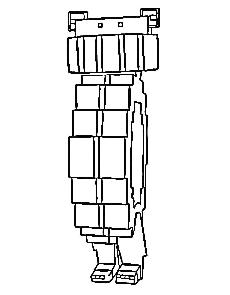 Boneca Ambalabu Steal a Brainrot da colorare