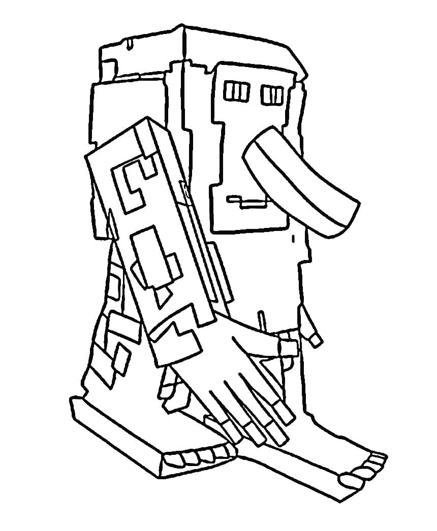 Brr Brr Patapim Steal a Brainrot da colorare