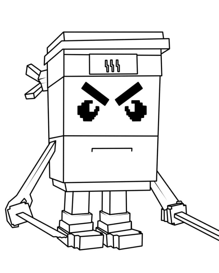 Cappuccino Assassino Steal a Brainrot da colorare