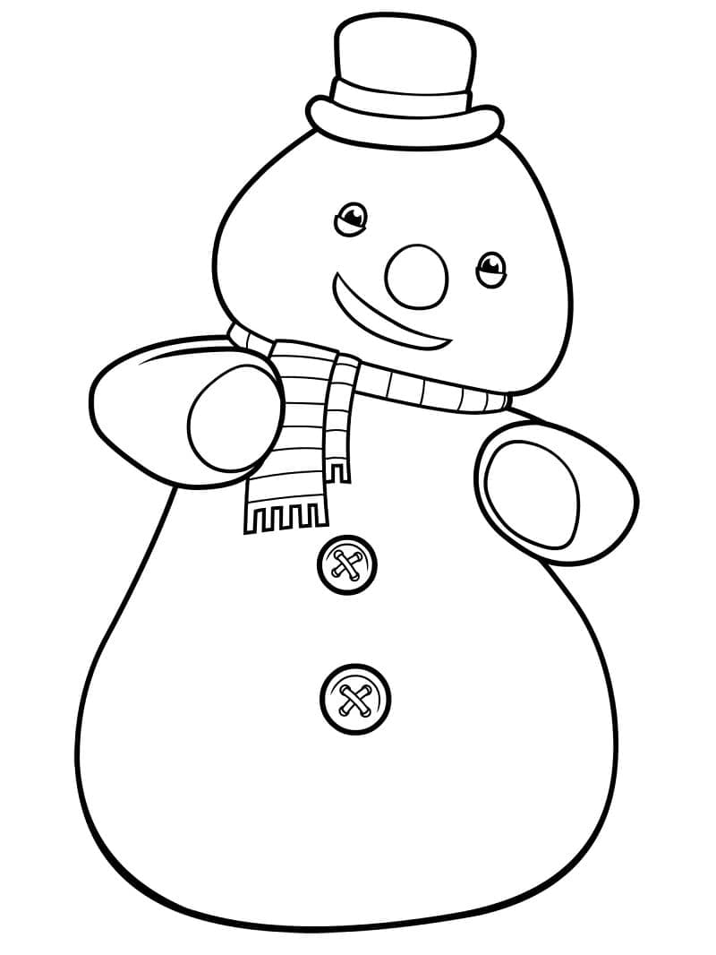 Dottoressa Peluche Chilly da colorare