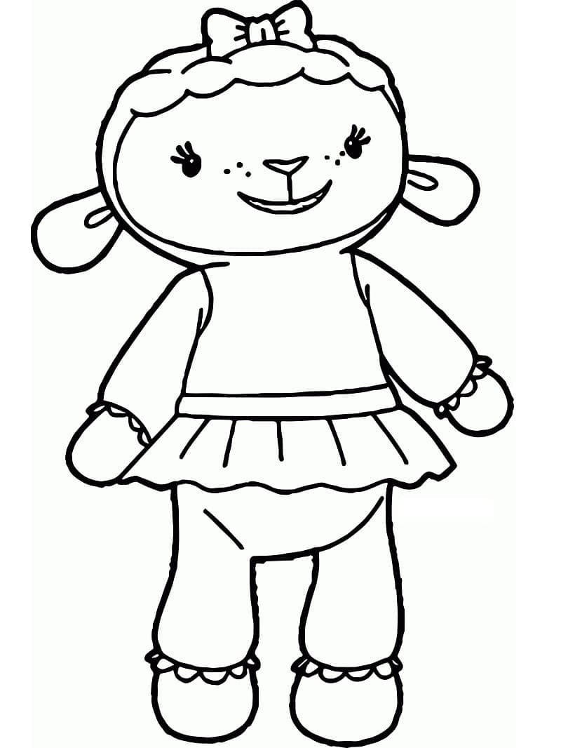 Dottoressa Peluche da Stampare da colorare