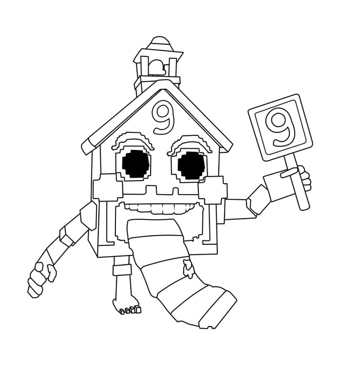 Esok Sekolah Steal a Brainrot da colorare