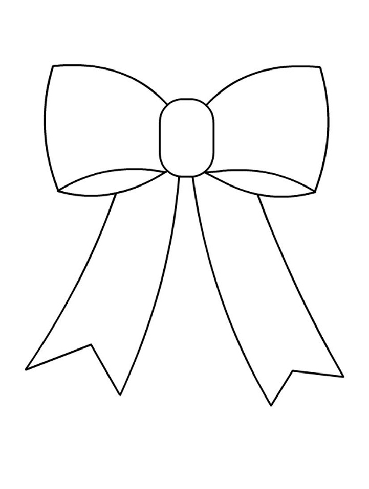 Fiocco per bambini di 1 anno da colorare