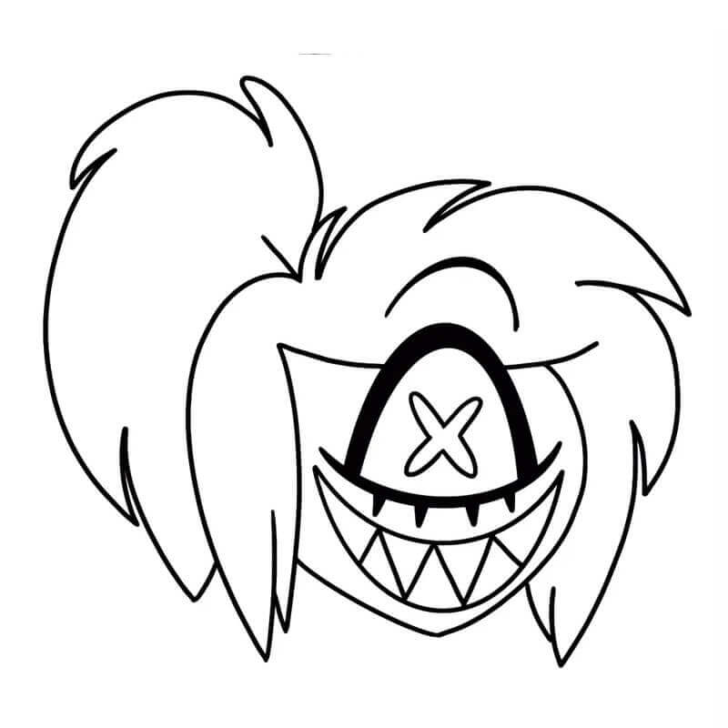 Gratis Hazbin Hotel Stampabile da colorare