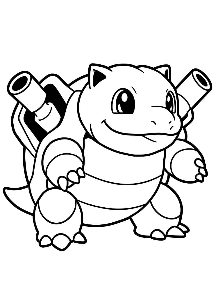 Gratis Immagine Blastoise da colorare